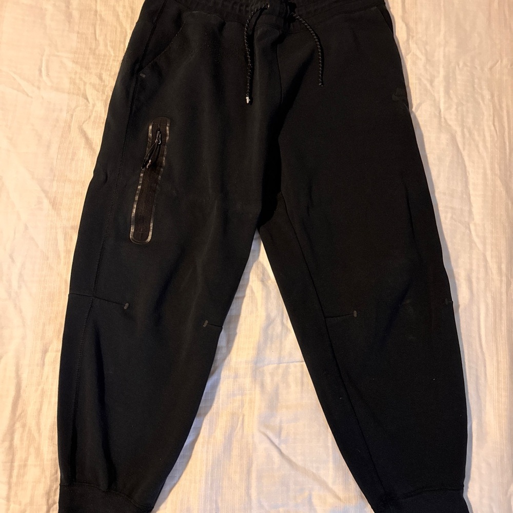 Nike Black Joggers with Zip Pocket